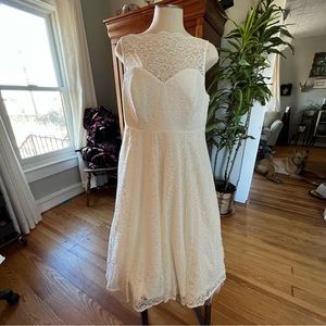 BRAND NEW! Tea length wedding dress never worn!!!